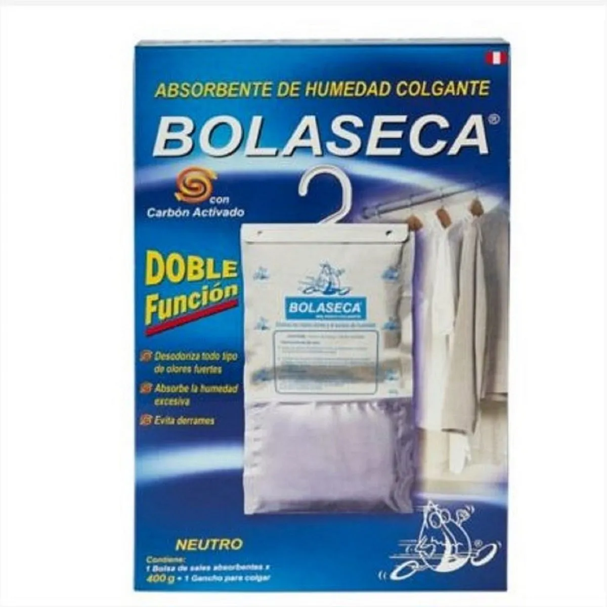 GENERICO - Bola Seca Deshumedecedor Colgante para Closet Armario Ropero
