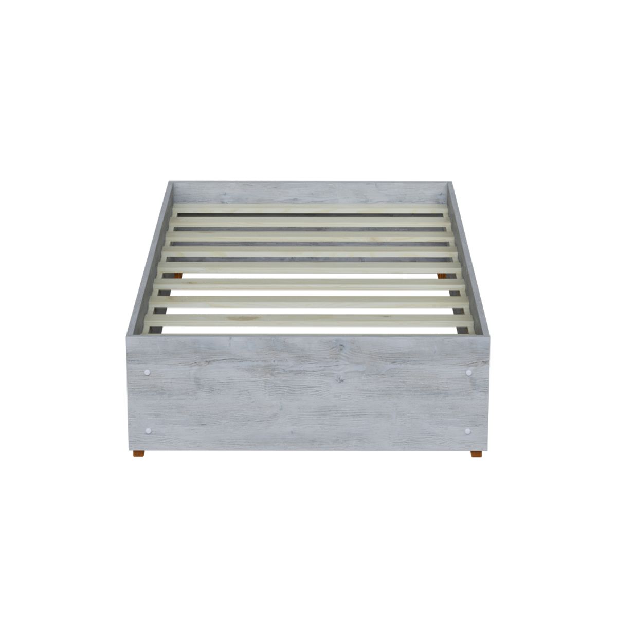 MUEBLES MACRUMO - TARIMA 38CM BÁSICA CON ENCAJE 2PLZ COLOR CHANTILLÍ