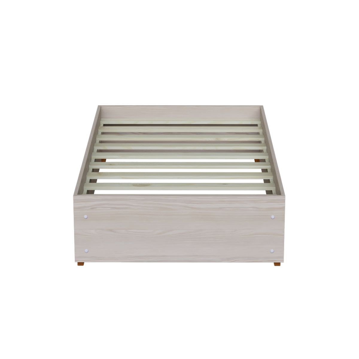 MUEBLES MACRUMO - TARIMA 38CM BÁSICA CON ENCAJE QUEEN COLOR ARENA