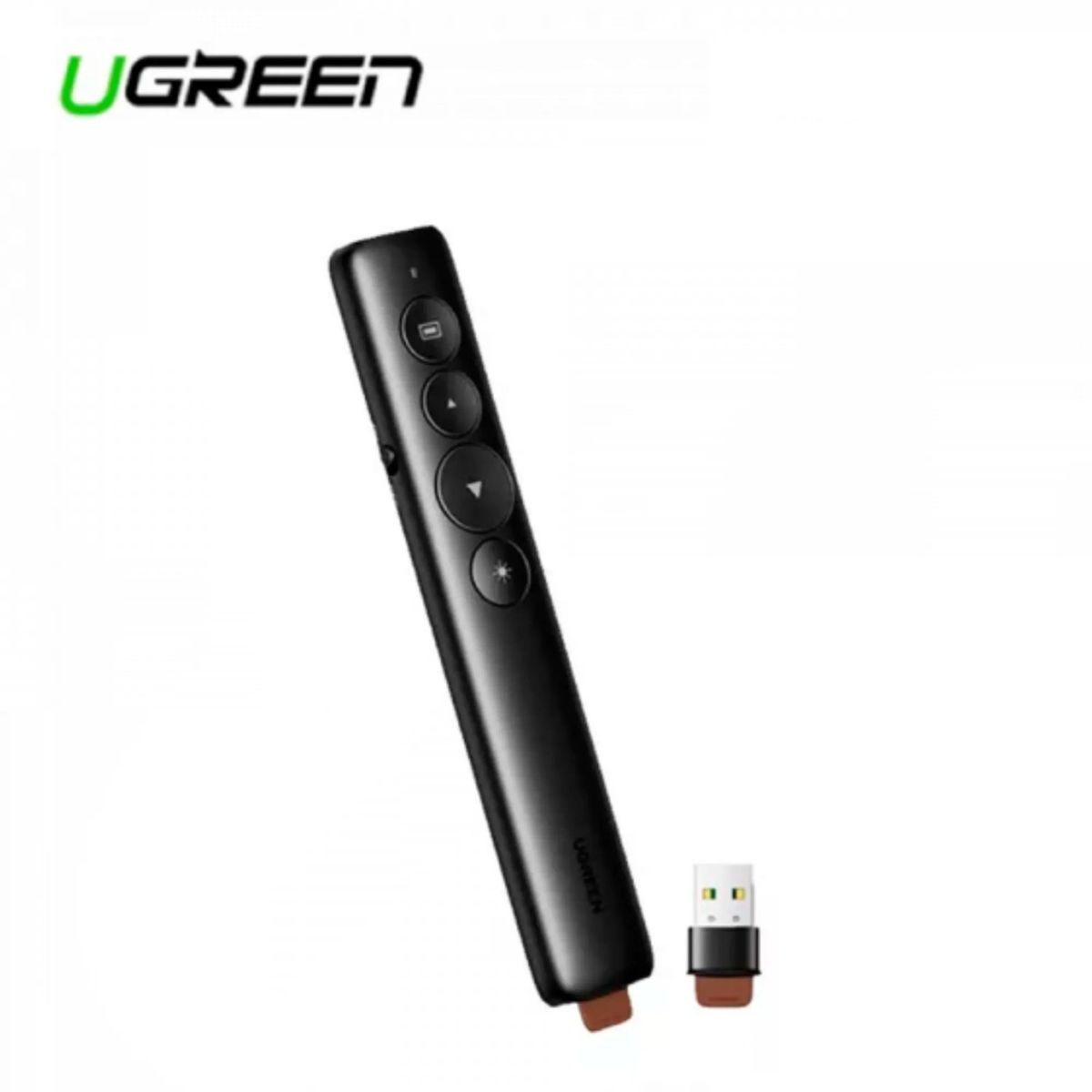 UGREEN - Puntero Presentador de Diapositivas 100m USB laser
