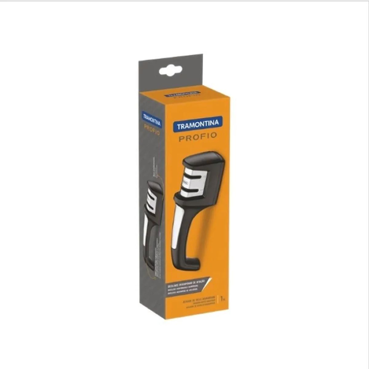 TRAMONTINA - Afilador De Cuchillos Antideslizante  Diamond Profile - Tramontina