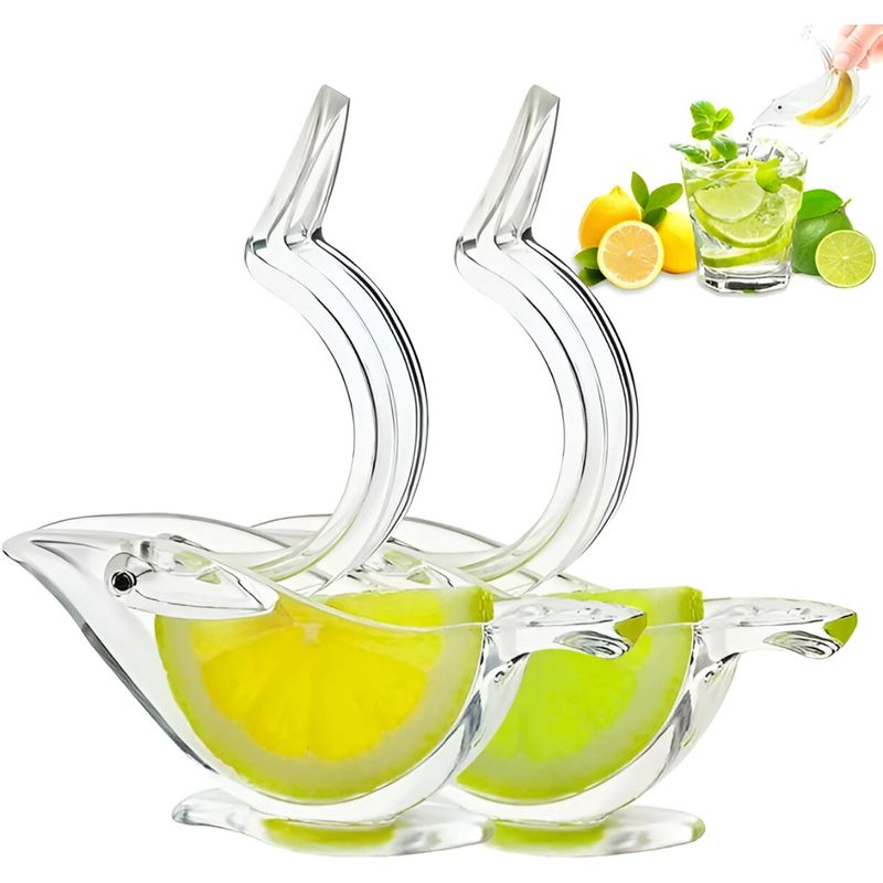 MINARI - Set de 2 Exprimidor de Limón Dispensador en Forma de Pajarito EP37