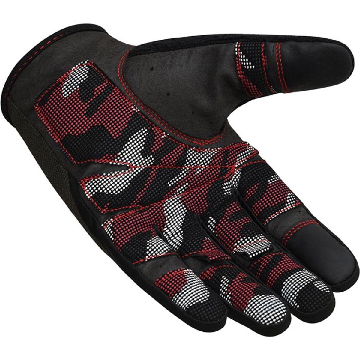 RDX - Guantes para Levantamiento de Pesas T2F Rojo - XL