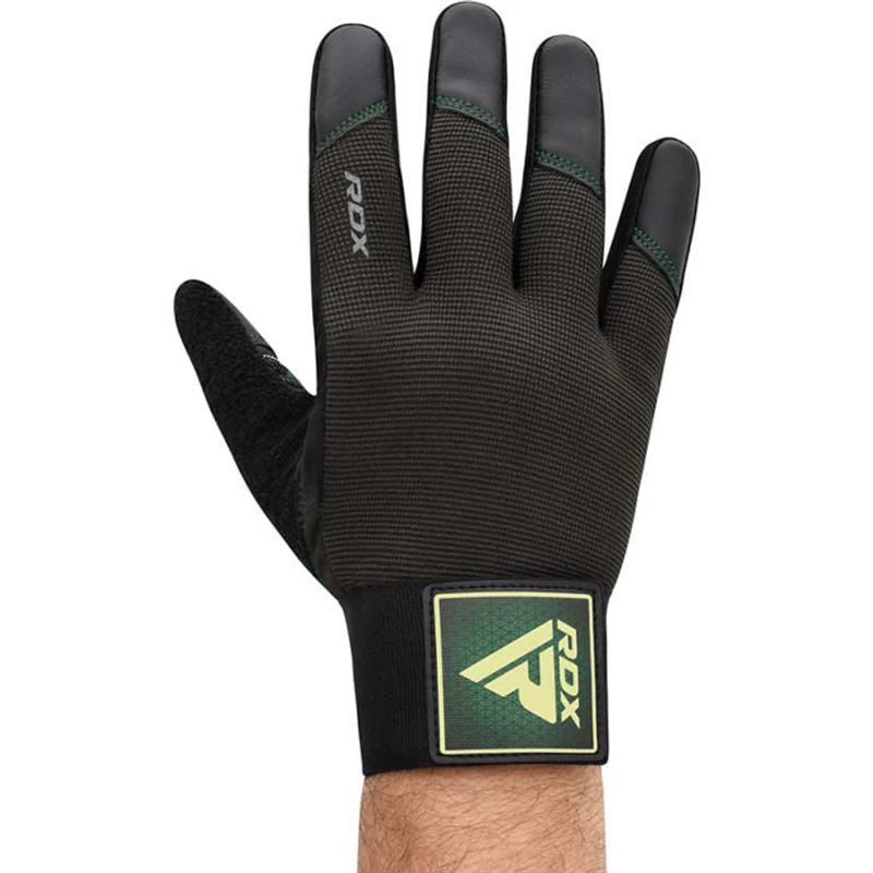 RDX - Guantes para Levantamiento de Pesas T2F Verde - M