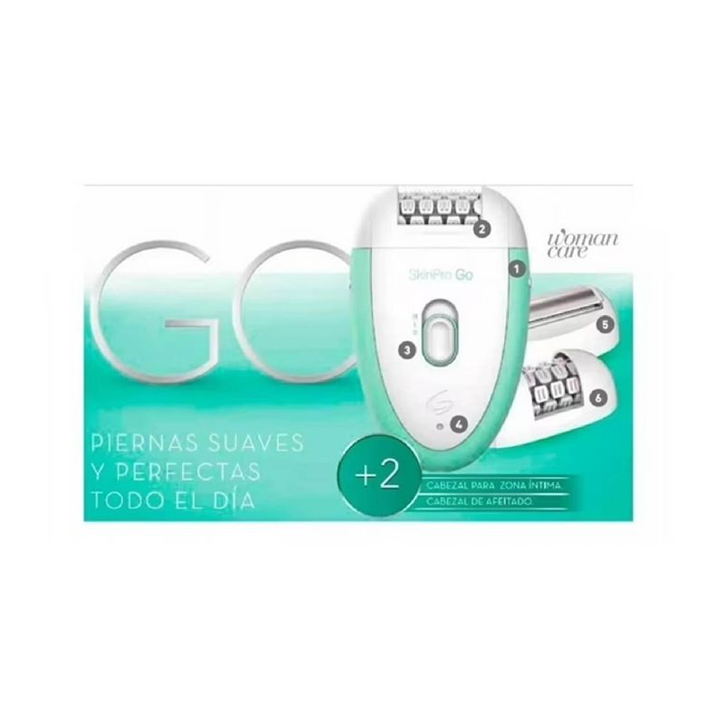 GAMA - Depiladora Gama Skin Pro Go 2 Zona Sensible