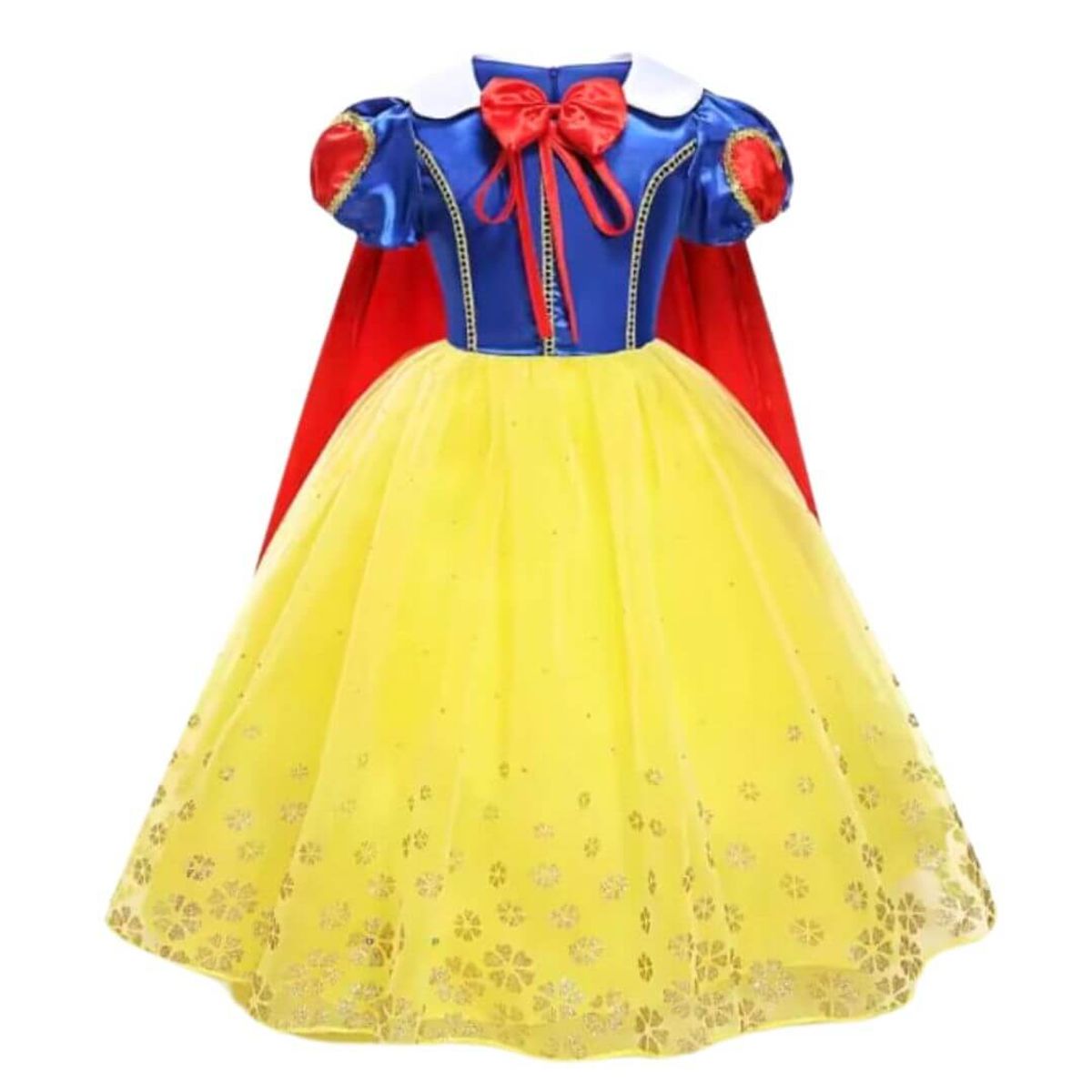 GENERICO - Vestido Blanca Nieves Importado Disfraz Snonwhite - Talla 4 hasta 14