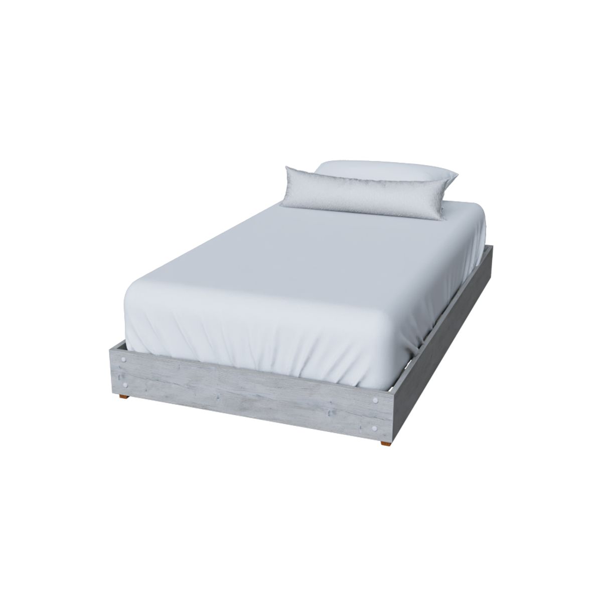 MUEBLES MACRUMO - TARIMA 20CM BÁSICA CON ENCAJE 2PLZ COLOR CHANTILLI