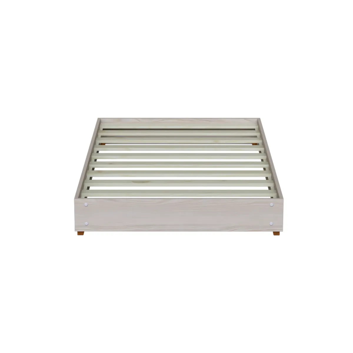 MUEBLES MACRUMO - TARIMA 20CM BÁSICA CON ENCAJE QUEEN COLOR ARENA