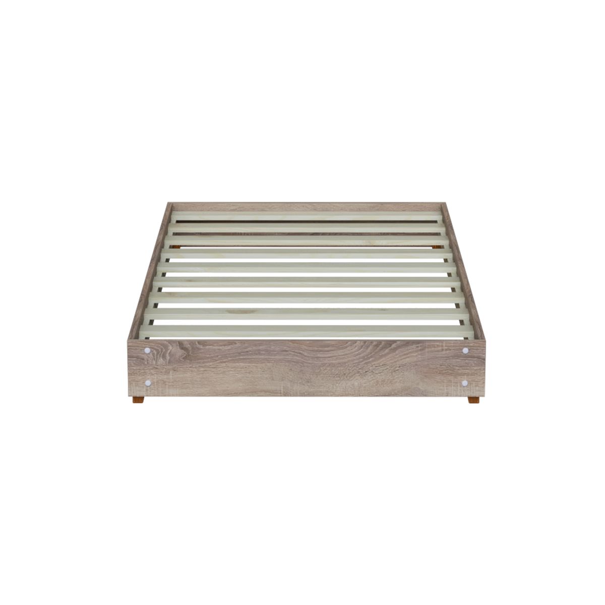 MUEBLES MACRUMO - TARIMA 20CM BÁSICA CON ENCAJE QUEEN COLOR VIENES