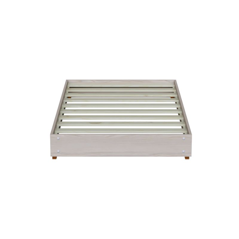 MUEBLES MACRUMO - TARIMA 20CM BÁSICA CON ENCAJE 1PLZ COLOR ARENA