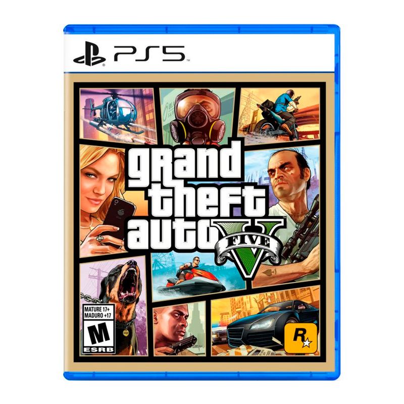 ROCKSTAR GAMES - GRANT THETF AUTO V LATAM PS5