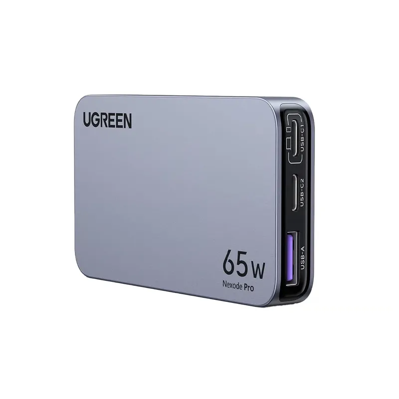 UGREEN - CARGADOR UGREEN  NEXODE PRO 65W  3 PUERTOS ULTRA CARGA RAPIDA