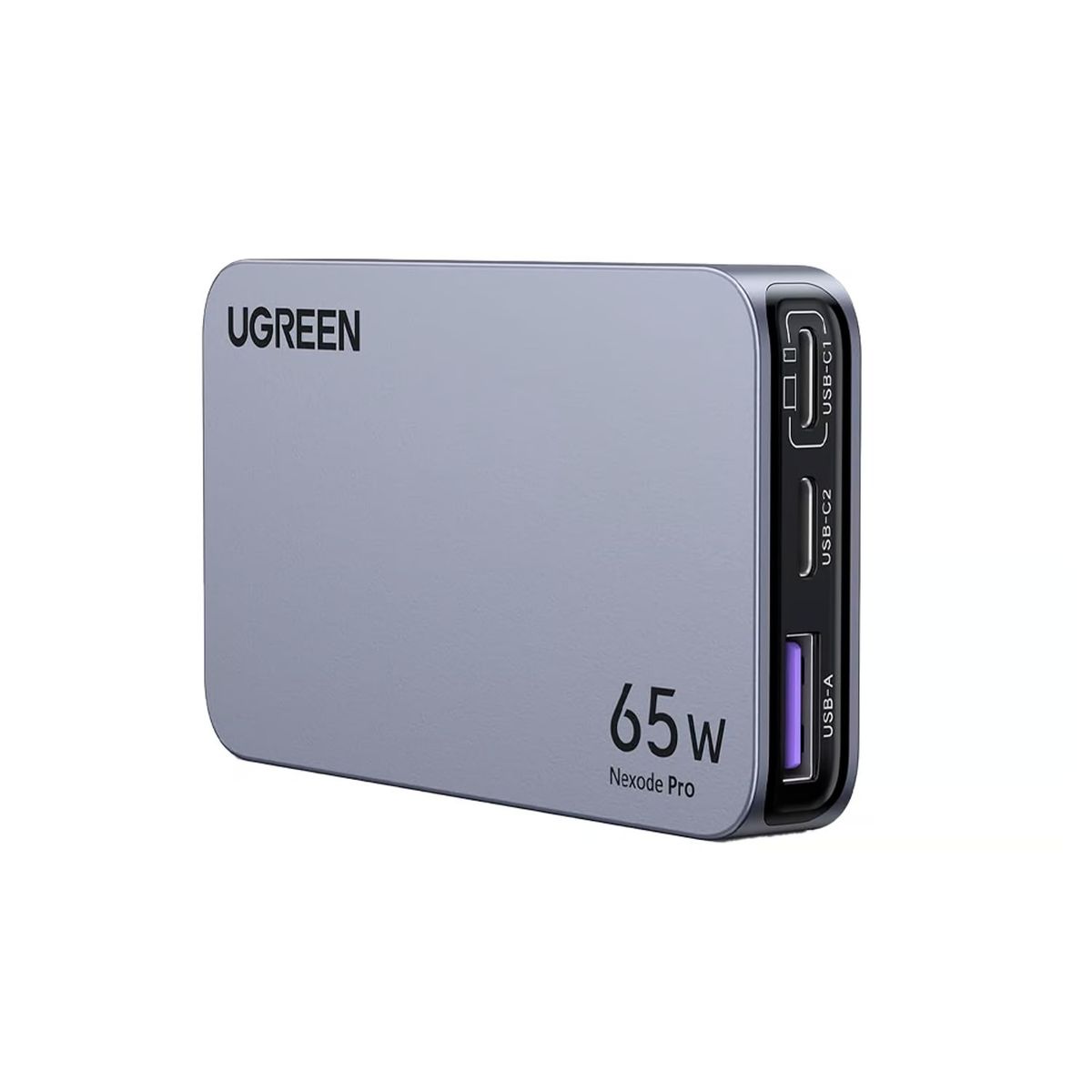 UGREEN - CARGADOR UGREEN  NEXODE PRO 65W  3 PUERTOS ULTRA CARGA RAPIDA