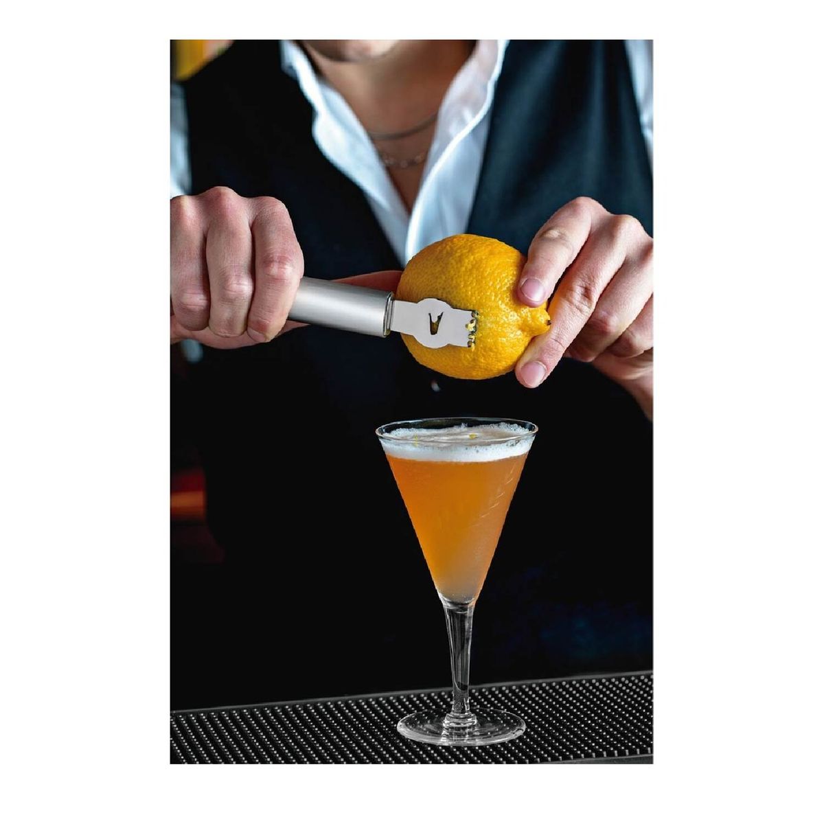 TRAMONTINA - Raspador TRAMONTINA  para Cítricos en Ace. Inox.