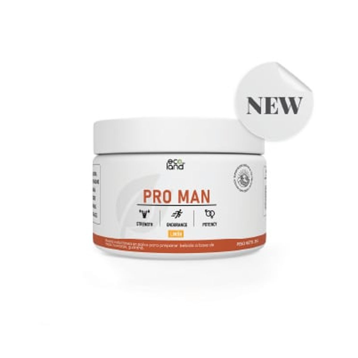 ECOLAND - PRO MAN - TESTO BOOSTER NATURAL - POMO 35G LIMÓN