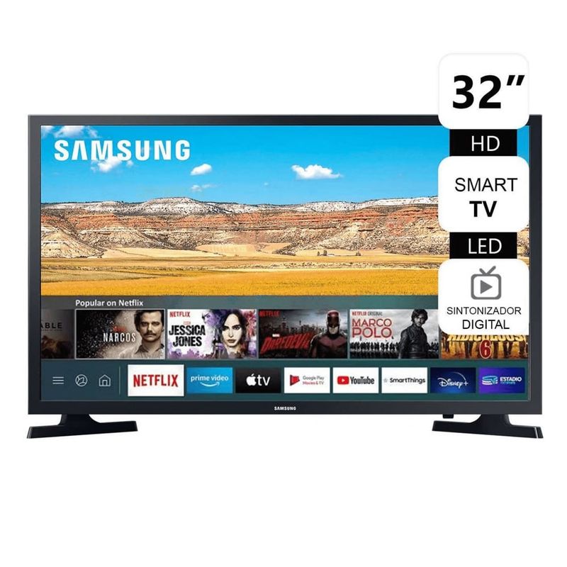 SAMSUNG - Televisor Samsung Led 32 HD Smart TV UN32T4202AG