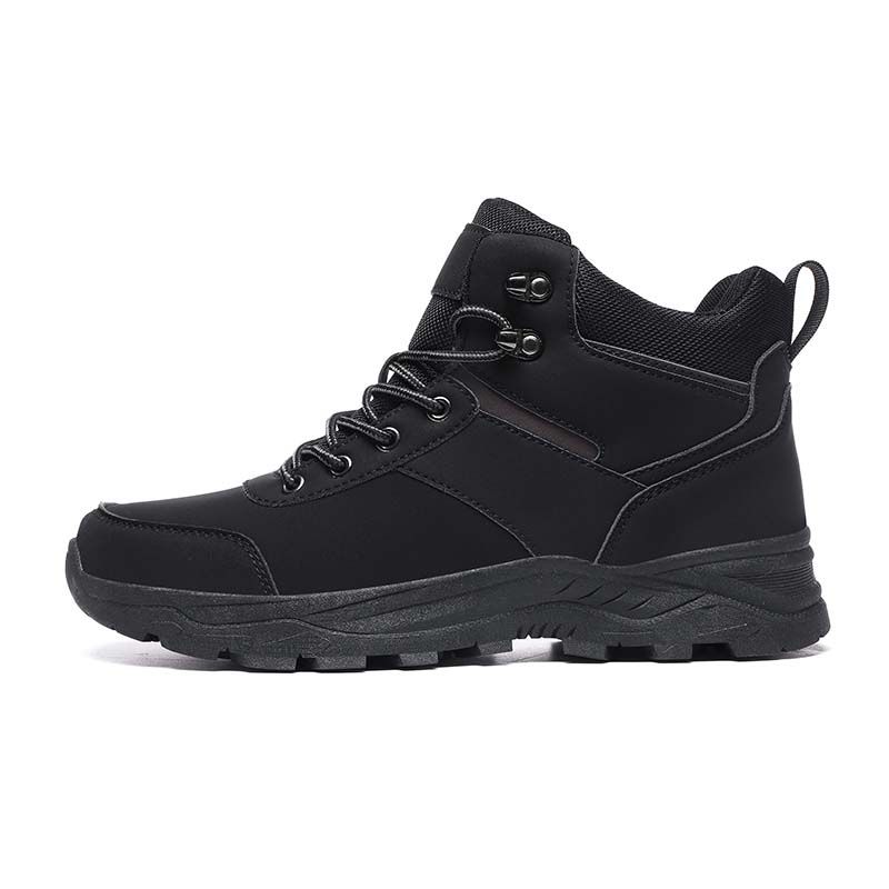 SHANDIAN - Zapatillas de Trekking para hombres Negro
