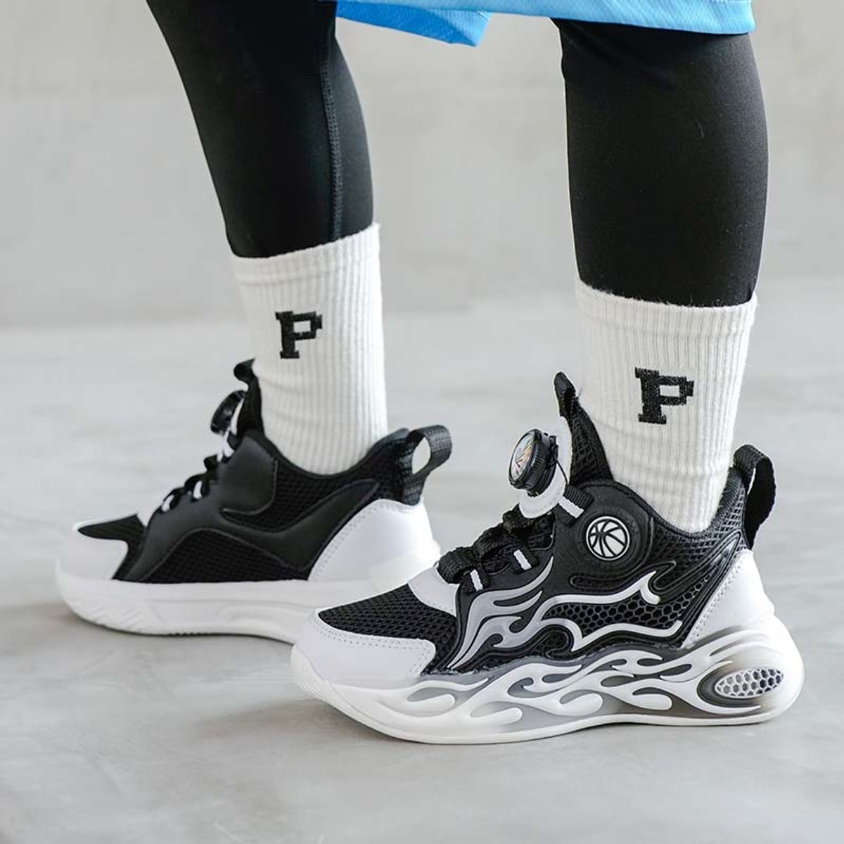 SHANDIAN - Zapatillas de Boa gore deportiva ni?os y ni?as