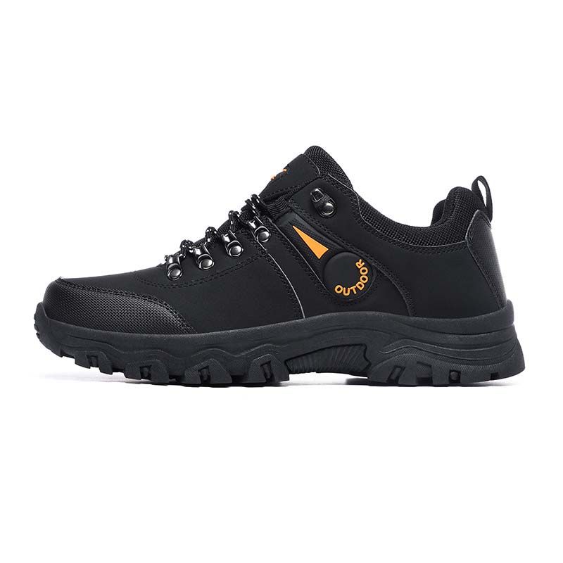 SHANDIAN - Zapatillas de Trekking para hombres Negro