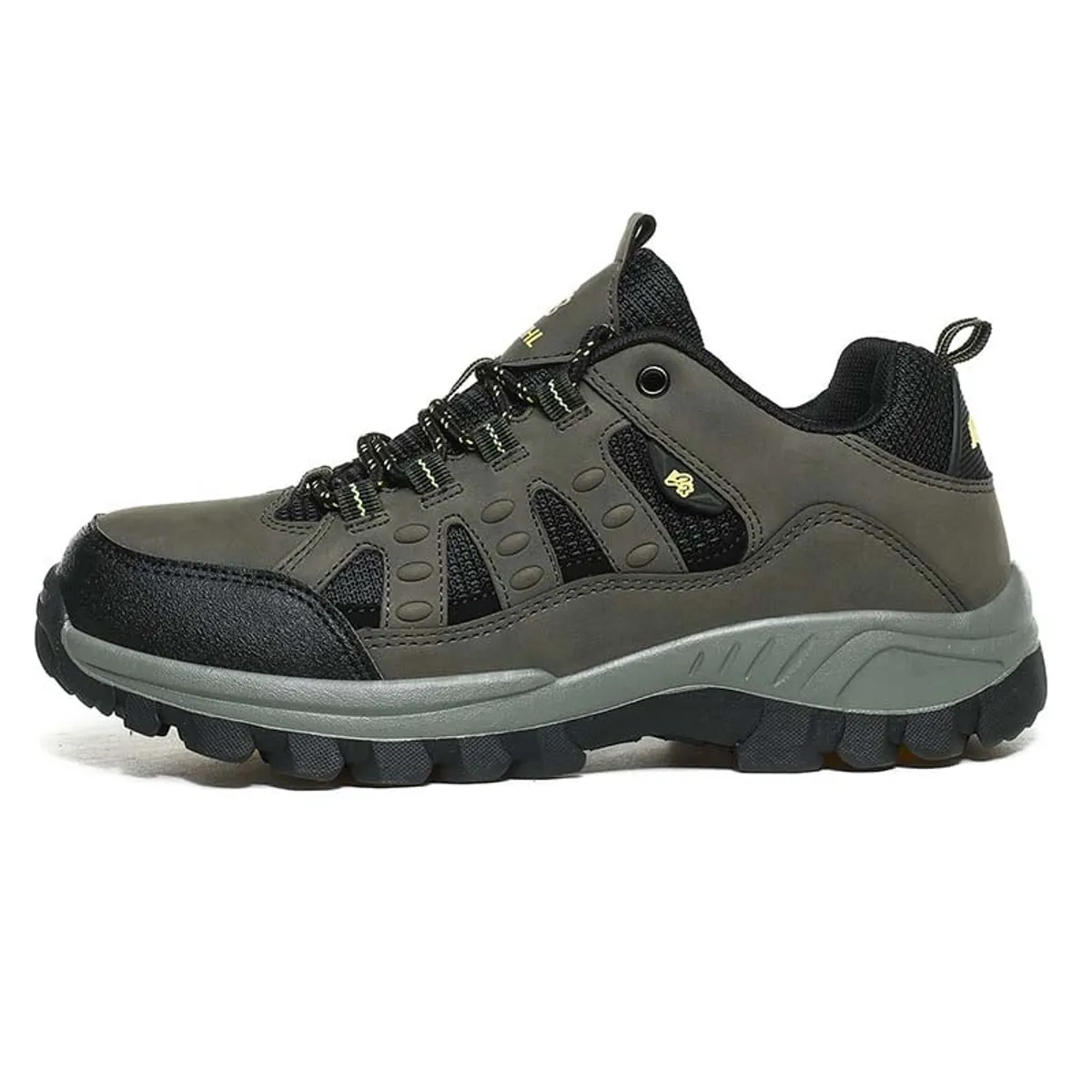 SHANDIAN - Zapatillas de Trekking para hombres Negro
