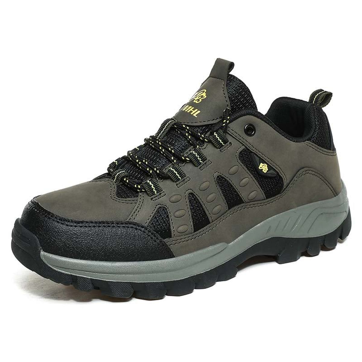 SHANDIAN - Zapatillas de Trekking para hombres Negro