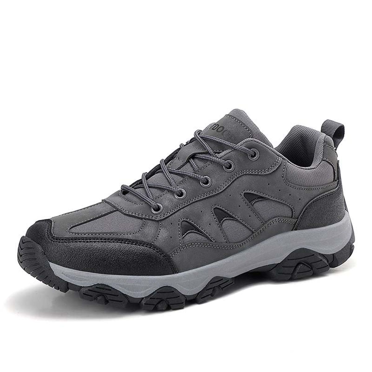 SHANDIAN - Zapatillas de Trekking para hombres Negro