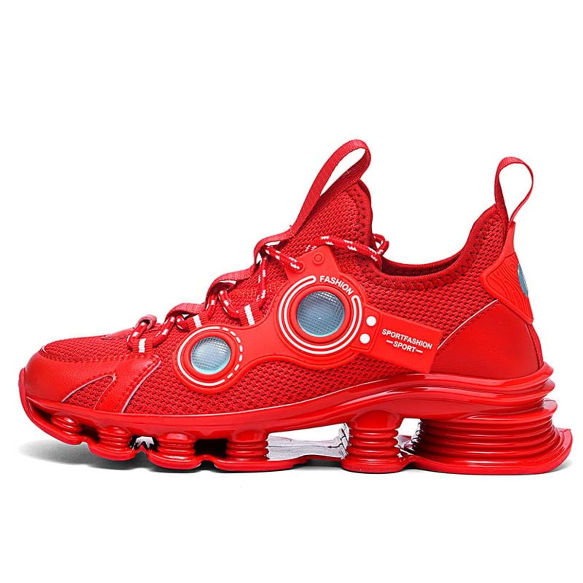 SHANDIAN - Zapatillas de Trekking para hombres Negro