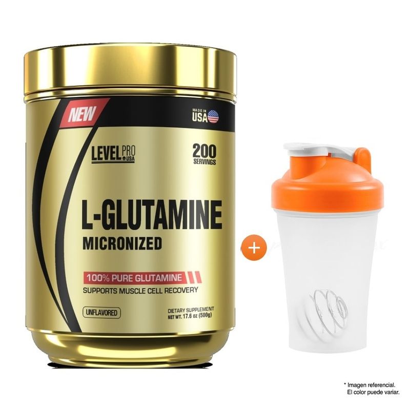 LEVEL PRO - Glutapure Level Pro 500 gramos Americana