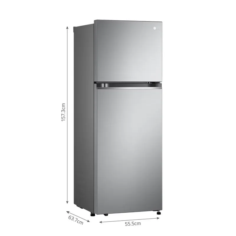 LG - Refrigeradora LG Top Freezer GT24BPP No Frost 241L