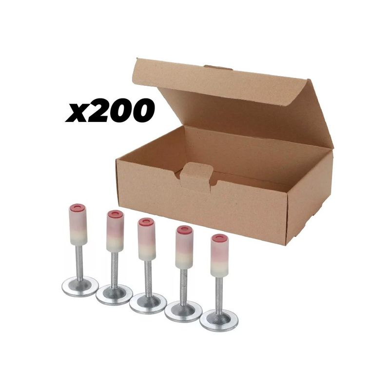 GENERICO - Clavos Fulminantes para trabajos - 200 unidades