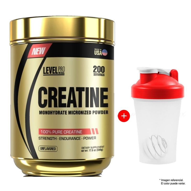 LEVEL PRO - LEVEL PRO CREATINA 500 GRAMOS CREATINE