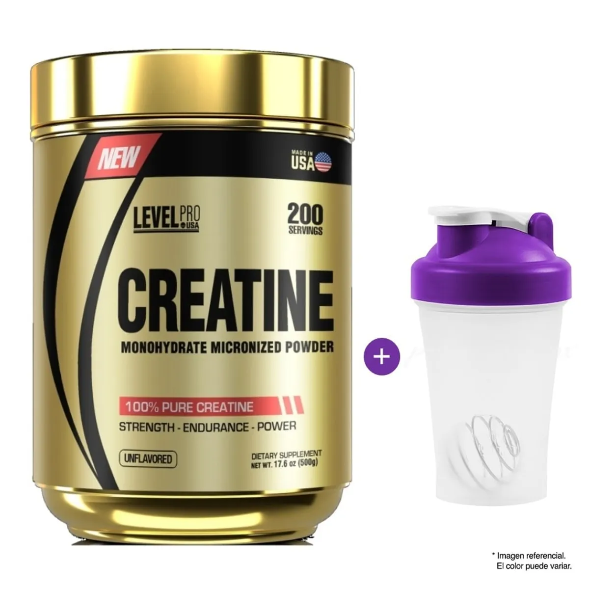 LEVEL PRO - CREATINE Creatina LEVEL PRO Nutrition 500 gr