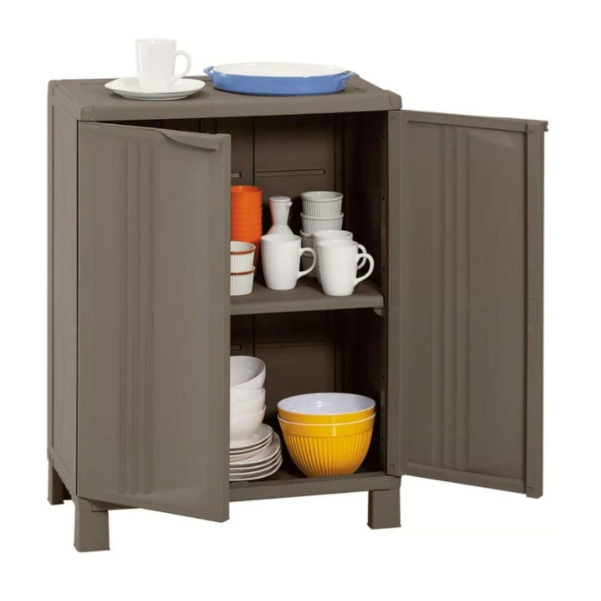 RIMAX - Armario Mediano Starplastic Multiuso Hogar RIMAX