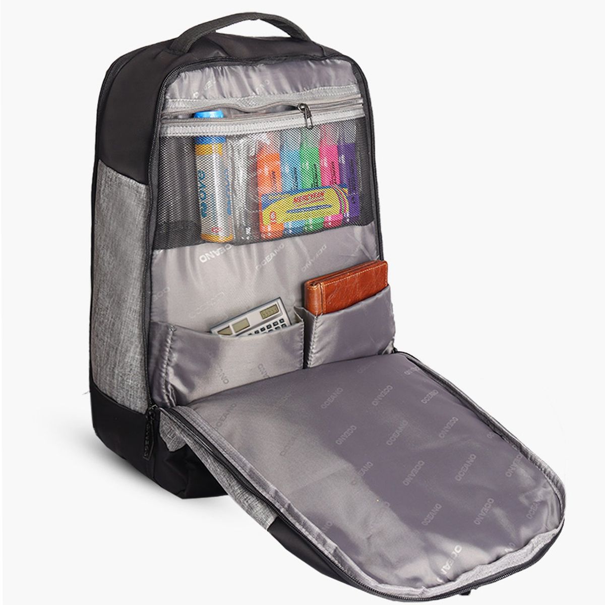 OCEANO - Mochila Oceano Cooper Plata