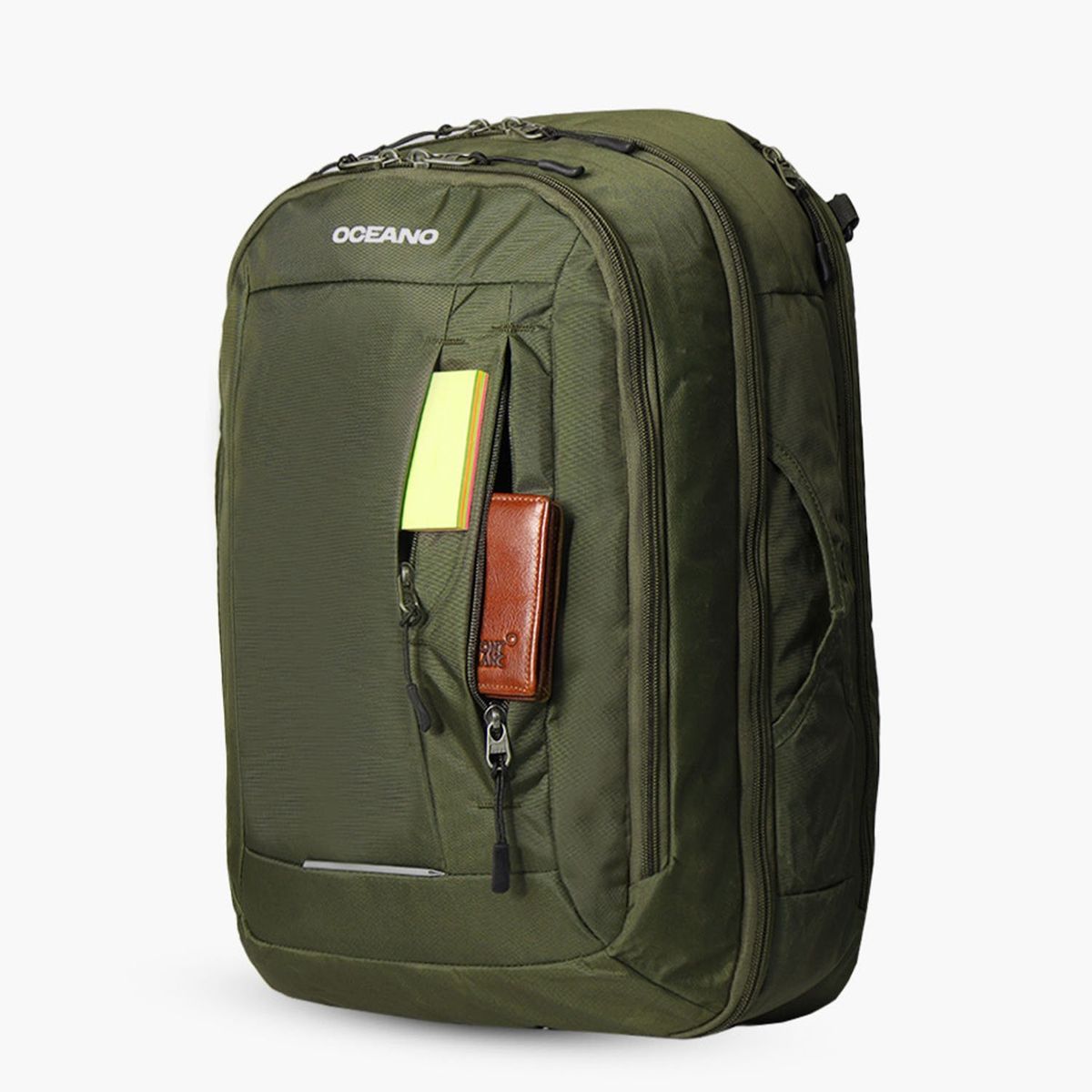 OCEANO - Mochila Maletín Oceano Porter Verde Militar