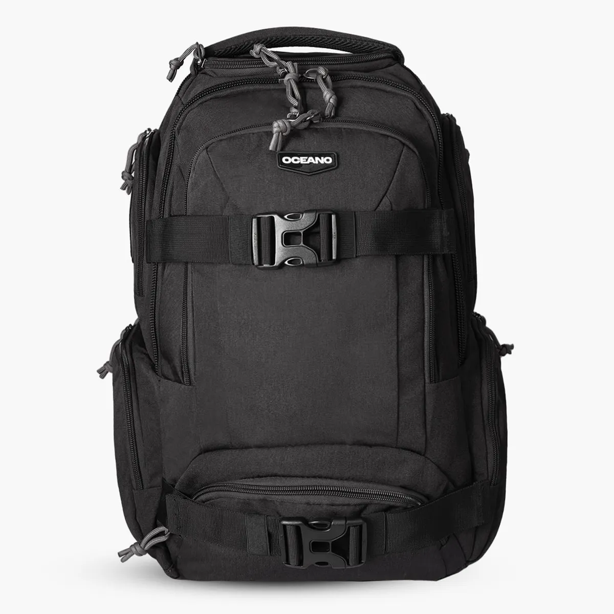 OCEANO - Mochila Oceano Volcam Negro Jaspeado