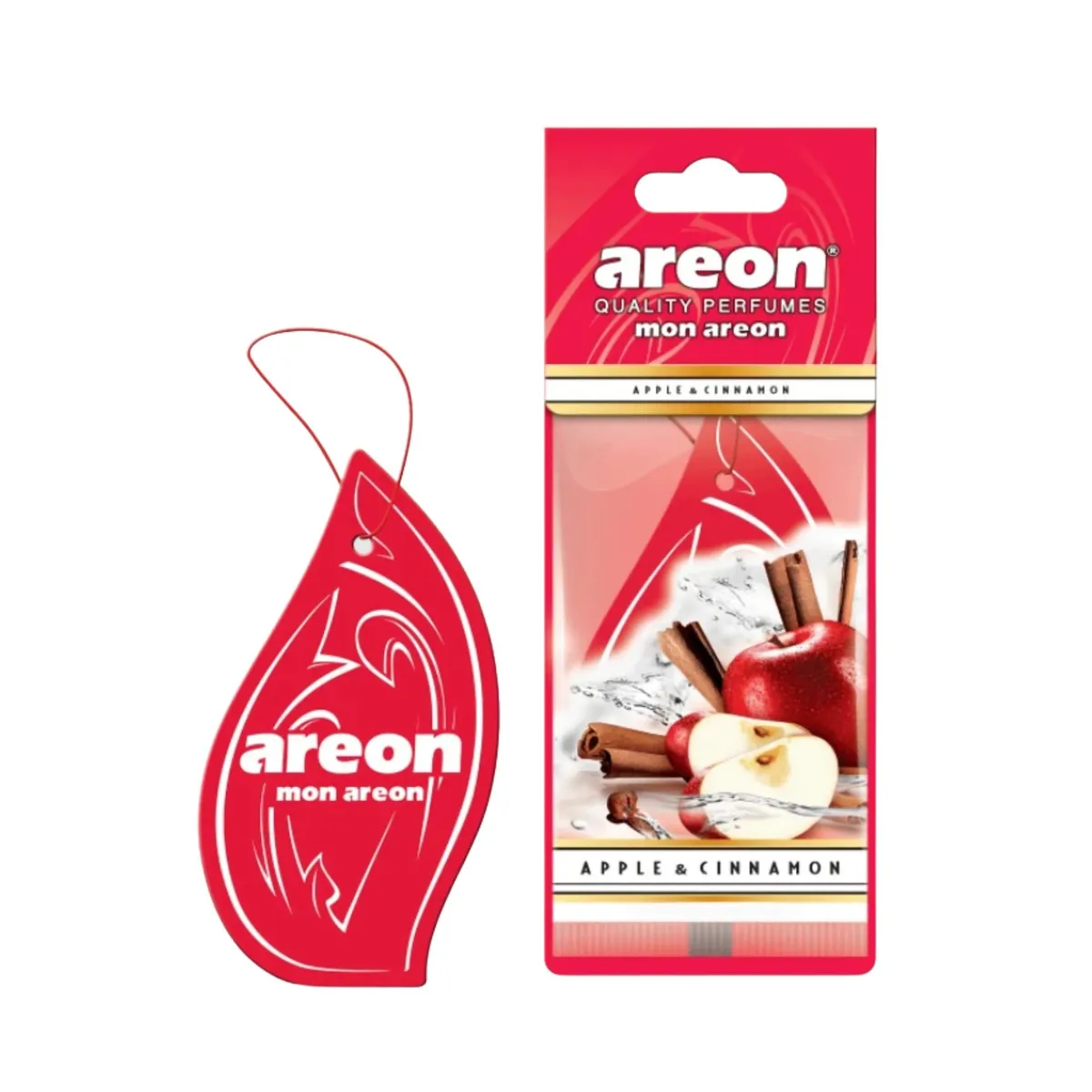 GENERICO - Aromatizante Para Automóvil Mon Areon Aroma Apple Cinnamon