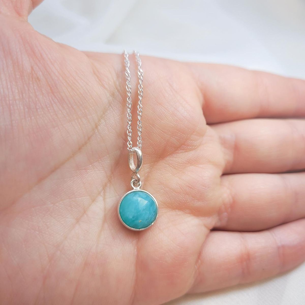 INTUERI - Collar Maru Amazonita 11mm