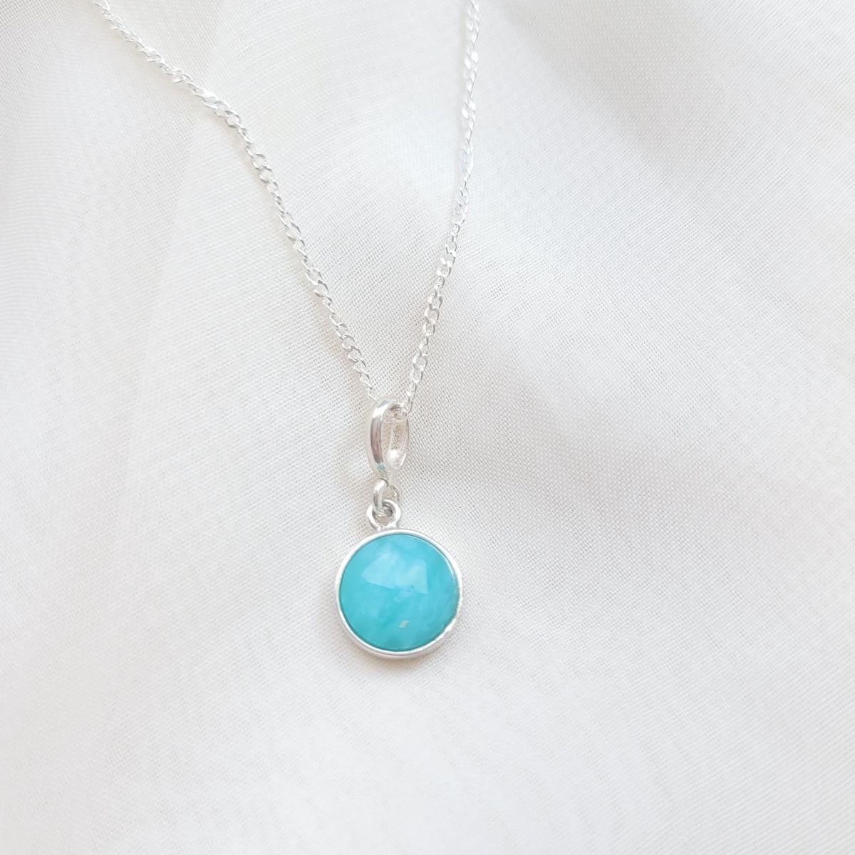 INTUERI - Collar Maru Amazonita 11mm