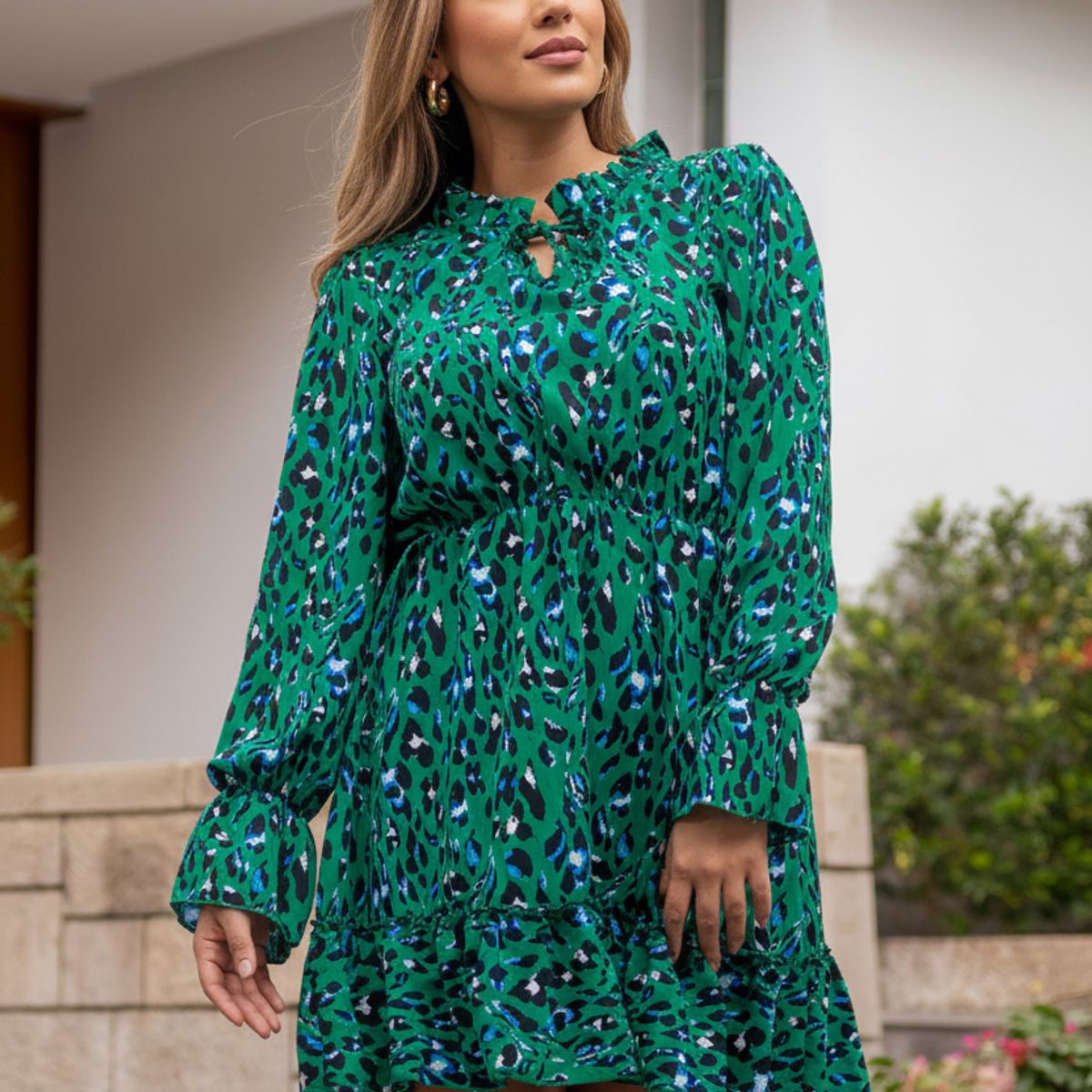 ARMA TU LOOK - VESTIDO BOHO MANGA LARGA DE SEDA ARMA TU LOOK