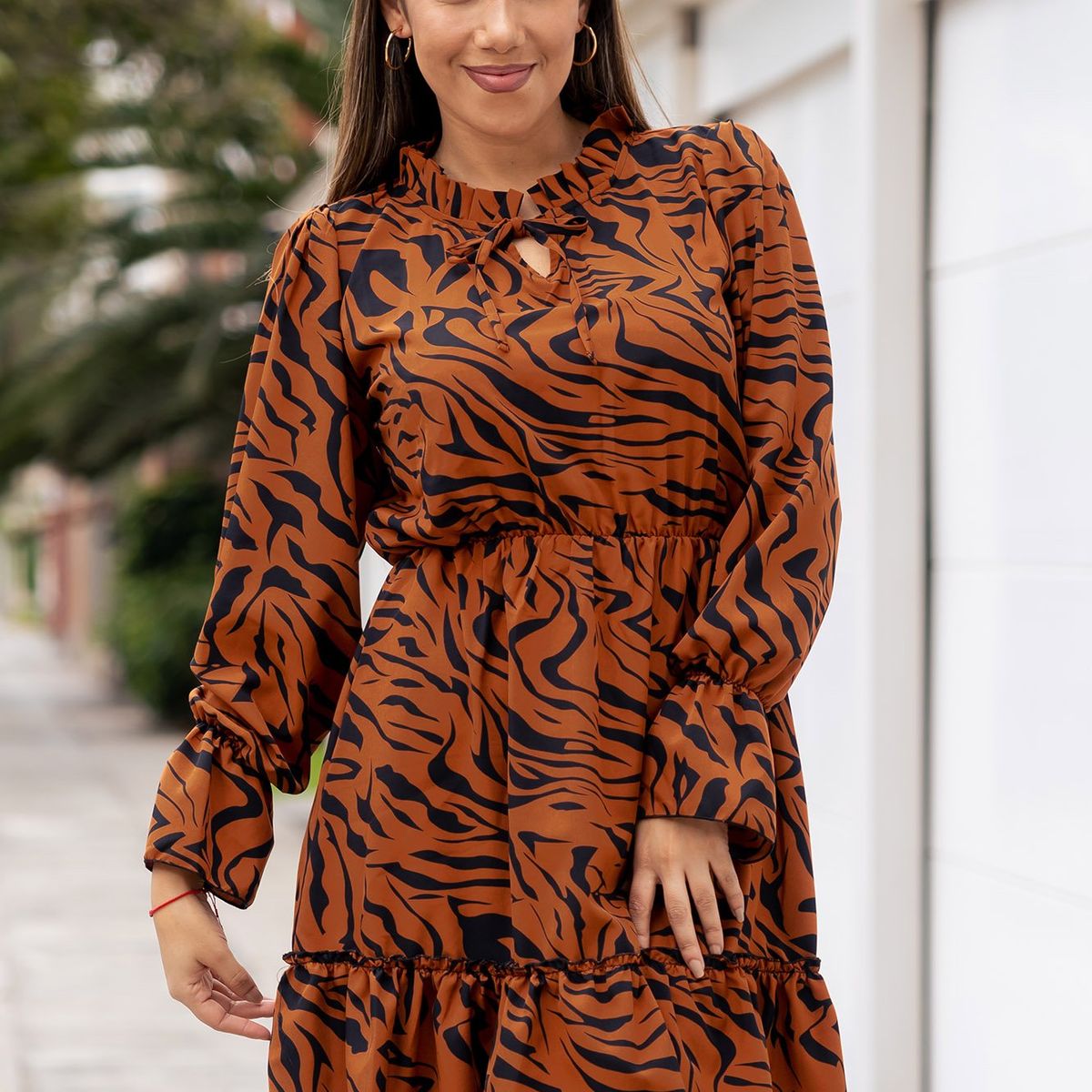 ARMA TU LOOK - VESTIDO BOHO MANGA LARGA DE SEDA ARMA TU LOOK