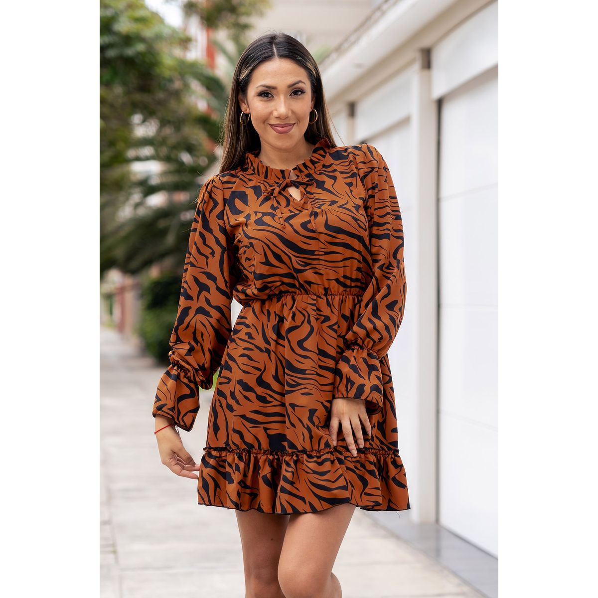 ARMA TU LOOK - VESTIDO BOHO MANGA LARGA DE SEDA ARMA TU LOOK