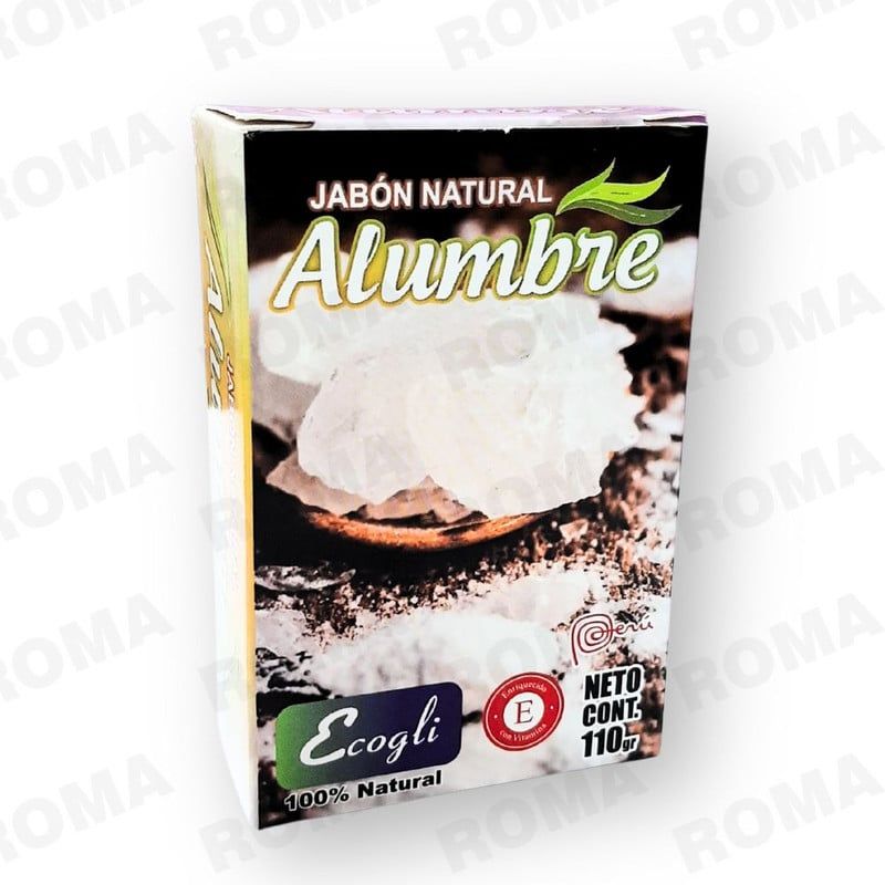 GENERICO - JABÓN EN BARRA DE ALUMBRE 110G