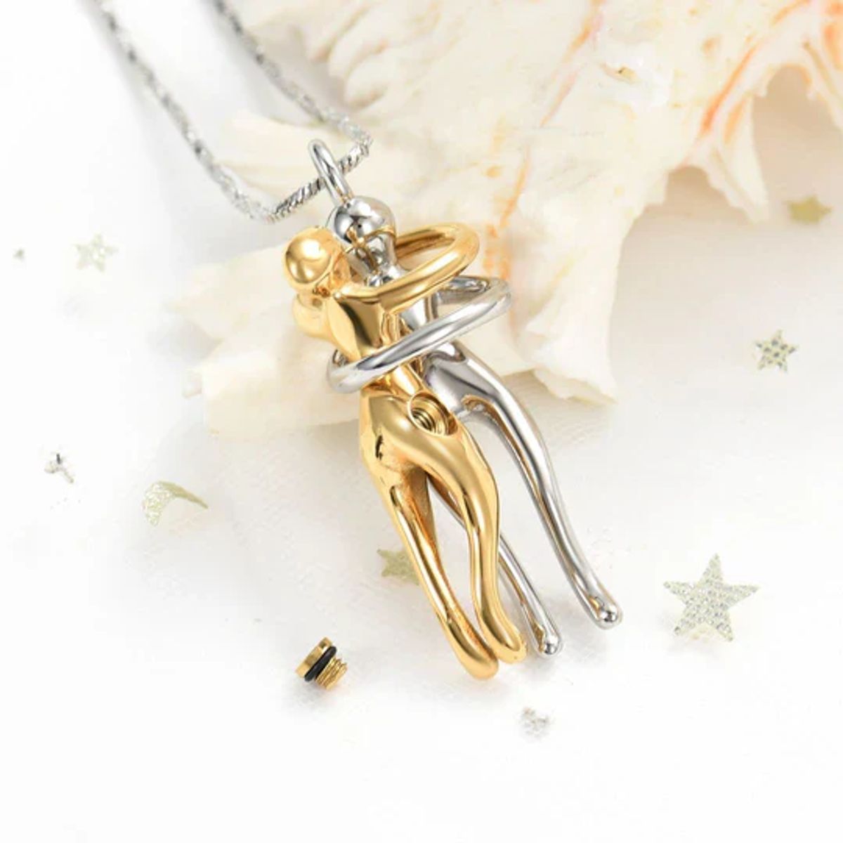 GENERICO - COLLAR ABRAZO ETERNO DORADO