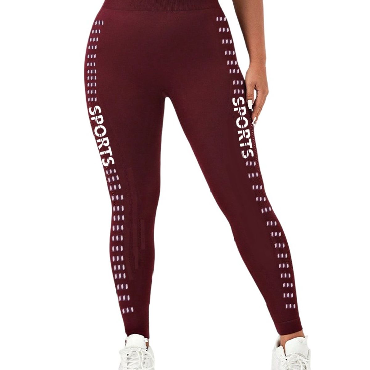 GENERICO - Legging Pantalón Sport estampado lateral - Mujer