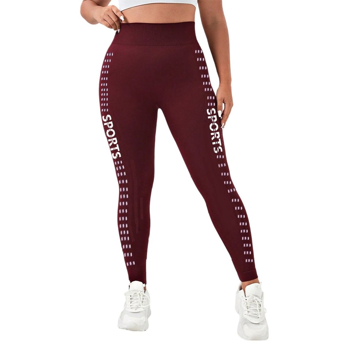 GENERICO - Legging Pantalón Sport estampado lateral - Mujer