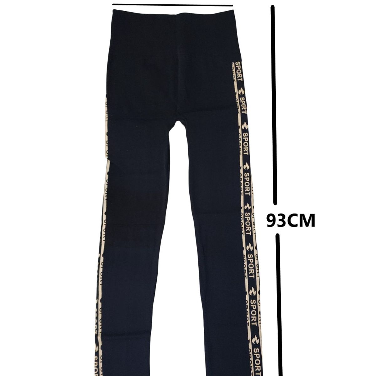 GENERICO - Legging Pantalón Sport estampado lateral - Mujer