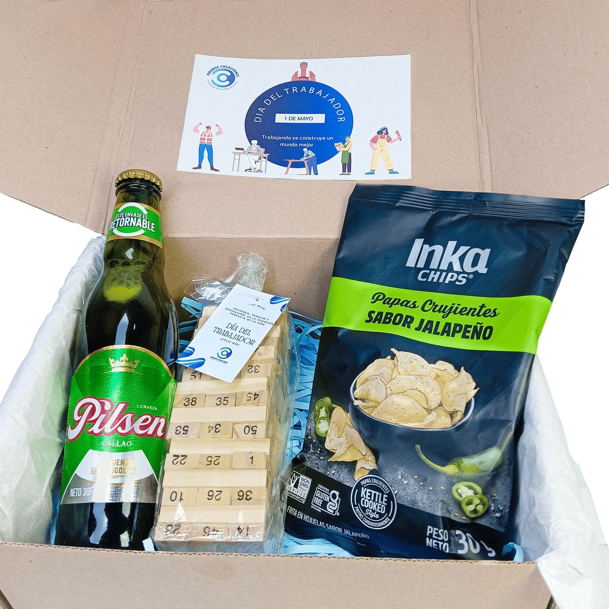 GENERICO - Pack dia del Trabajador Derribalo con estilo