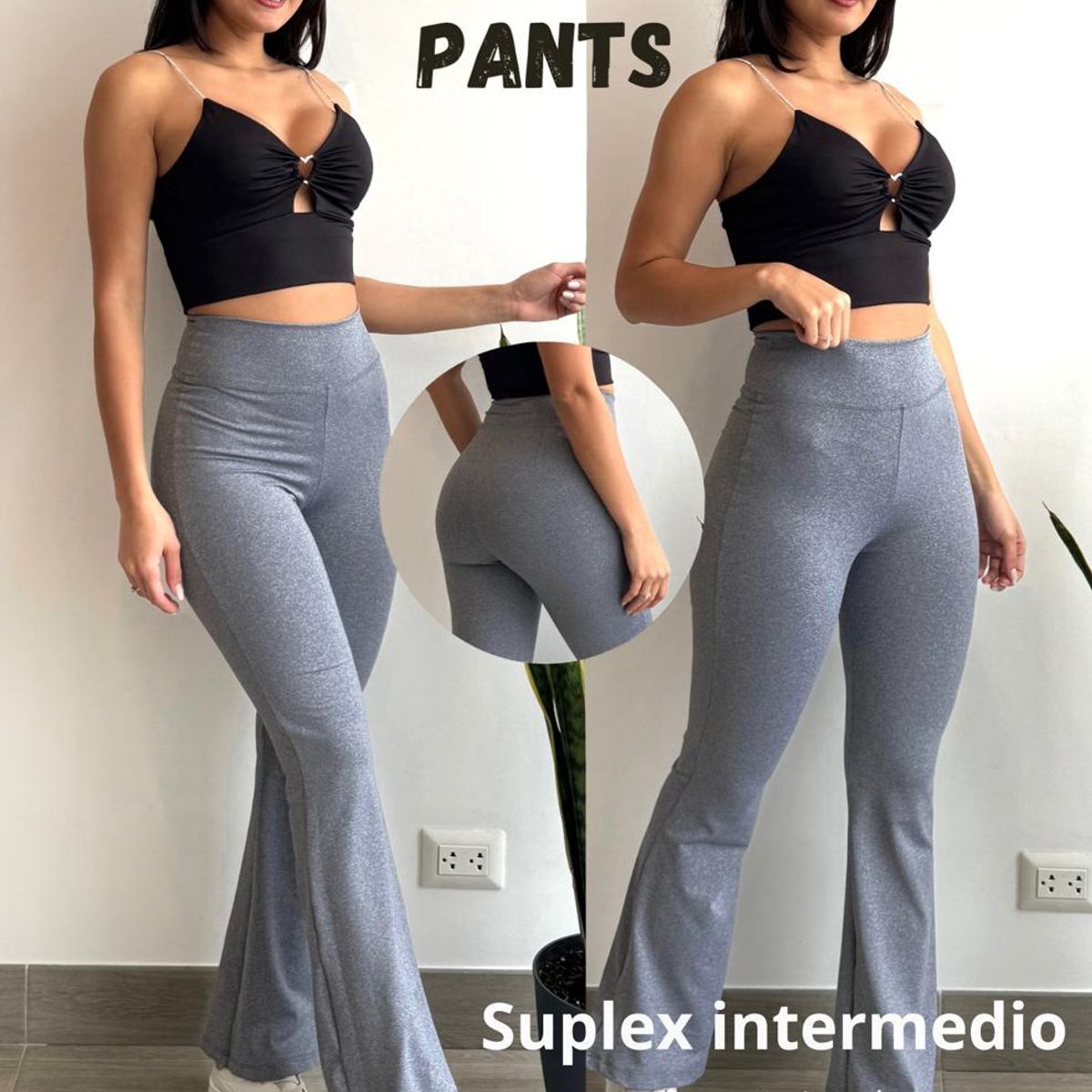 GENERICO - PANTALONES SUPLEX FLARE PANTS DAMA