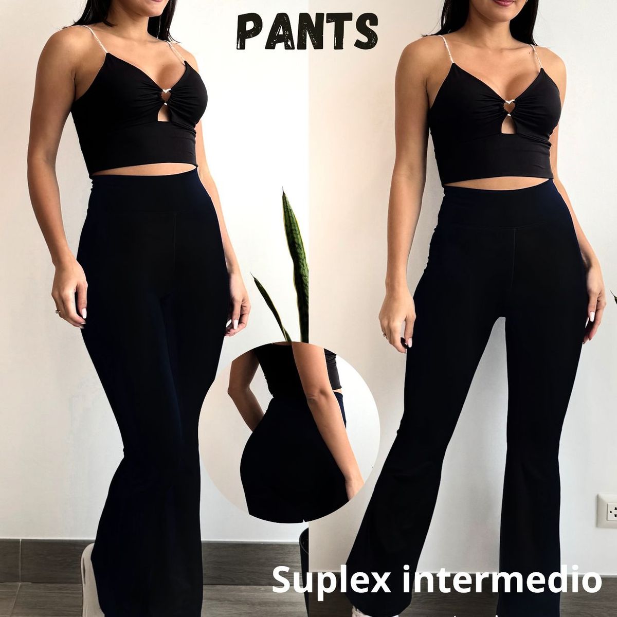 GENERICO - PANTALONES SUPLEX FLARE PANTS DAMA